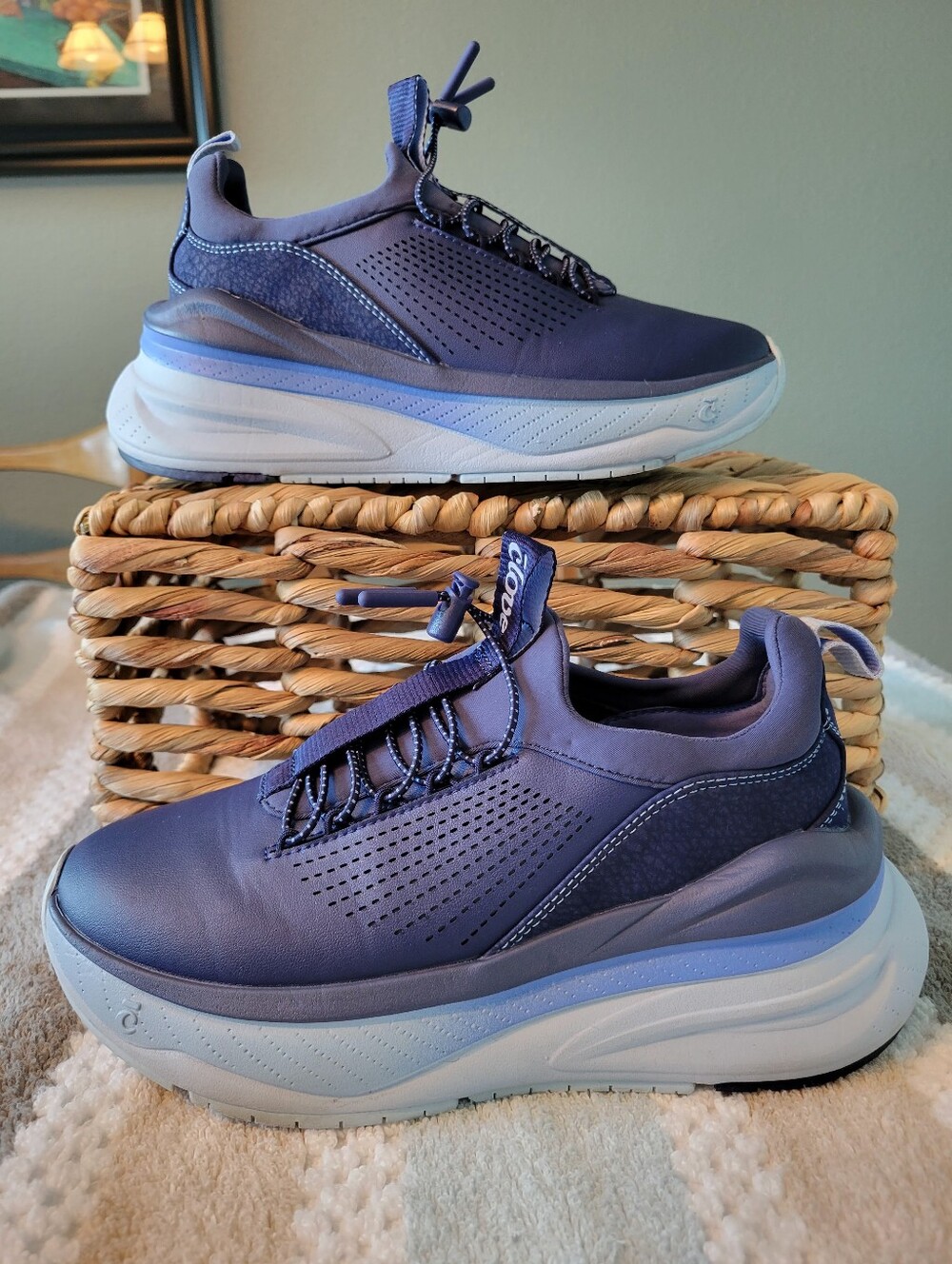 Clove Forte Sneakers Shoes Navy Size 5